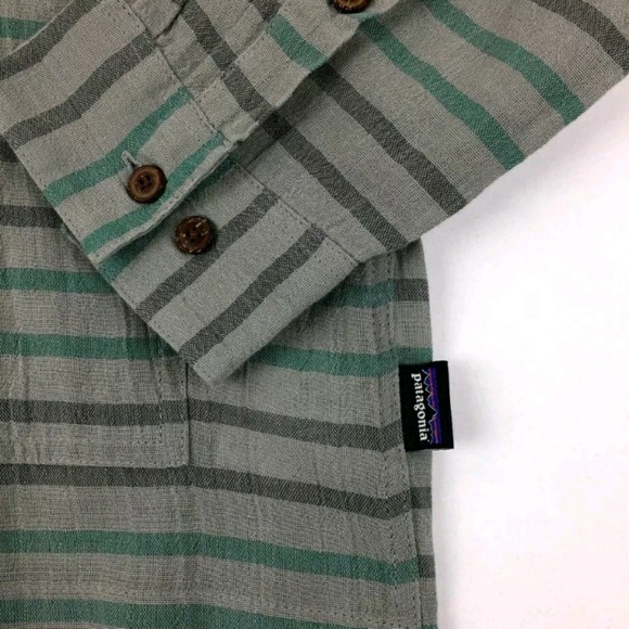 Patagonia Steersman Henley Hoodie Shirt - Picture 4 of 8